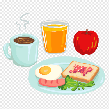 Завтрак мультяшный