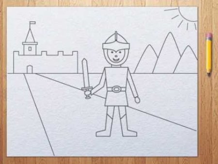 Рисунок рыцаря 4 класс