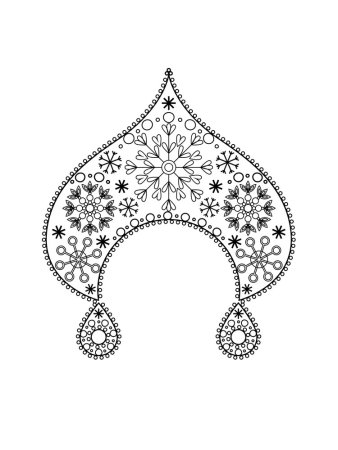 Узоры для кокошника