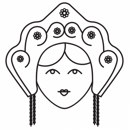 Кокошник головной убор для детей