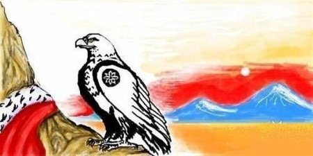 Патриотический рисунок Армения