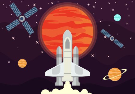 Марс иллюстрация