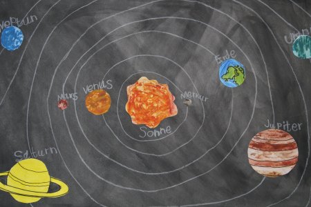 Марс Планета солнечной системы рисунок