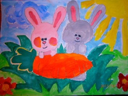 Рисование на тему Дружба