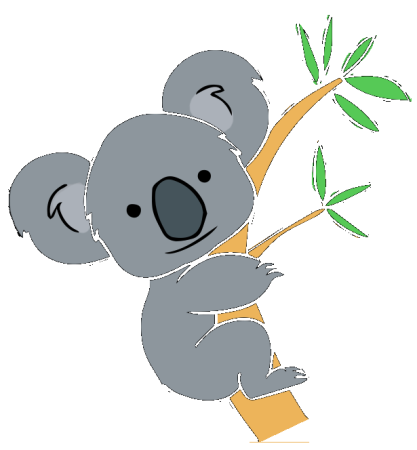 Коала рисунок для детей