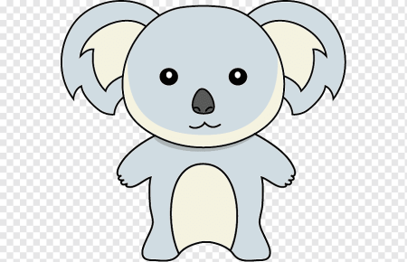 Коала рисунок