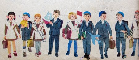 Школьники в форме рисунок