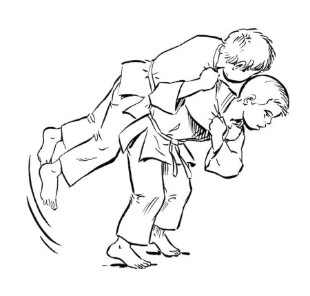 Джиу джитсу Ippon Seoi nage