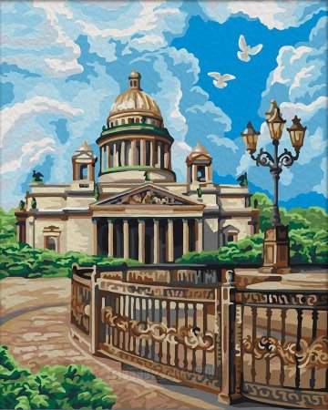 Живопись по номерам Исаакиевский собор