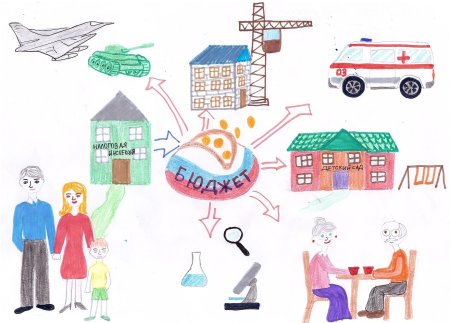 Налог рисунок школьника