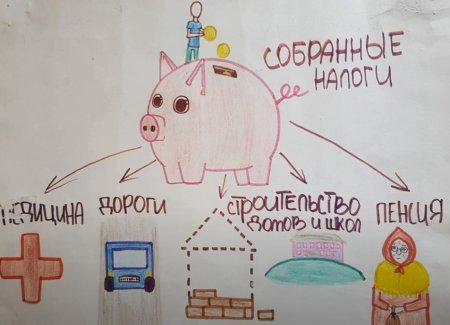 Мир налогов глазами детей