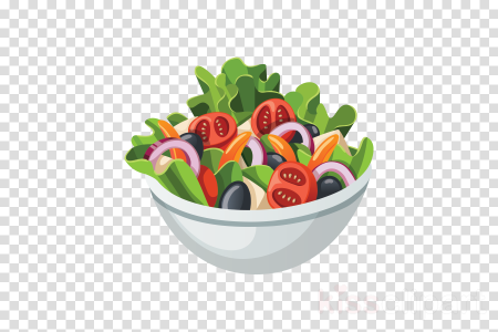 Салат мультяшный