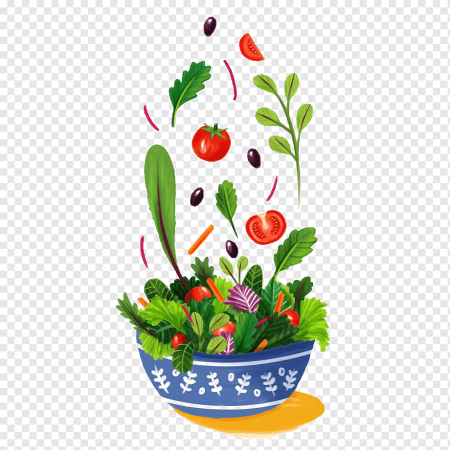 Мультяшные салаты