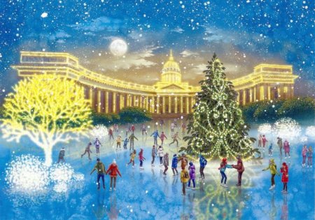 Зимняя Москва Касперская Марина