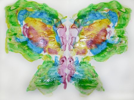 Техника монотипия для детей