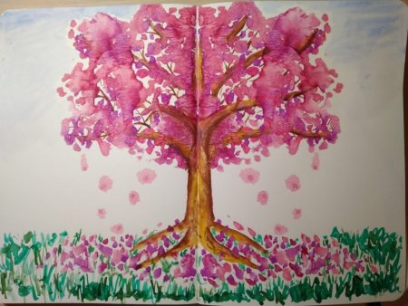 Монотипия дерево