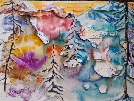 Живописная монотипия