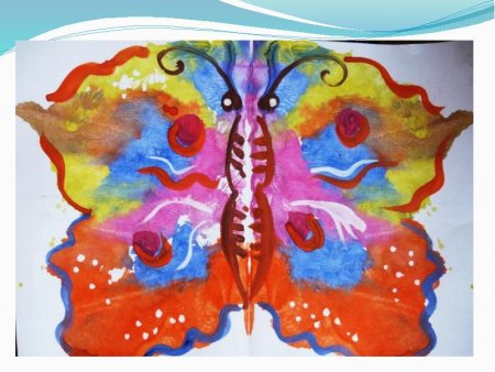 Монотипия «бабочки». «Волшебные ладошки».