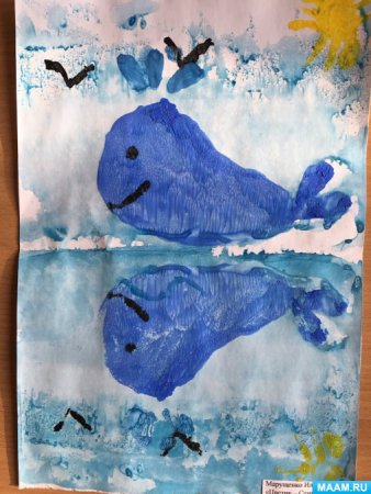 Нетрадиционная техника рисования монотипия