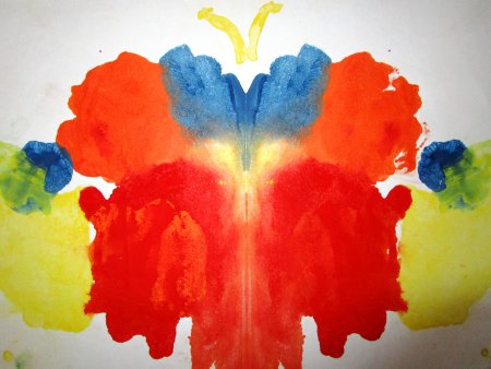 Рисование монотипия в детском саду