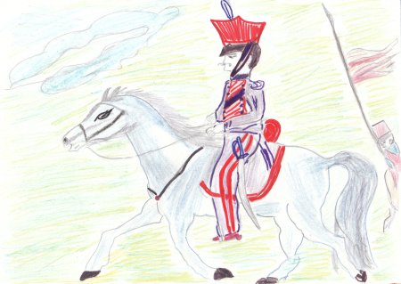 Бородинская битва рисунок легкий