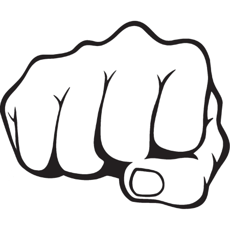 Кулак рисунок