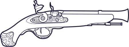 Ружье рисунок