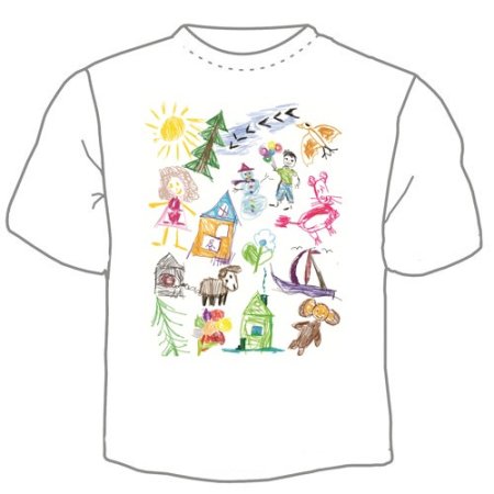 Футболки с детскими рисунками