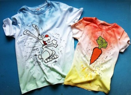Роспись футболок для детей