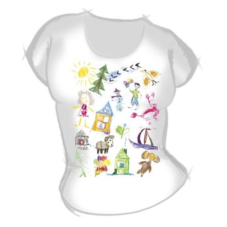 Футболка с детским рисунком