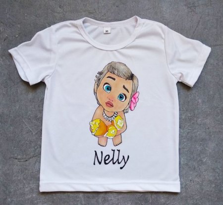 Детский рисунок на футболке