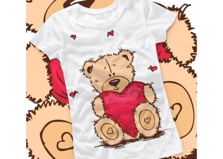 Детская футболка мишки