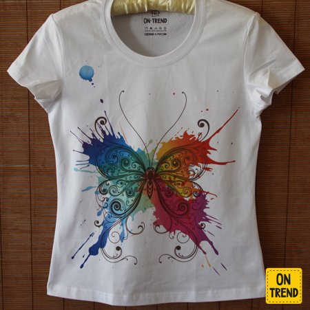 Рисование на футболках