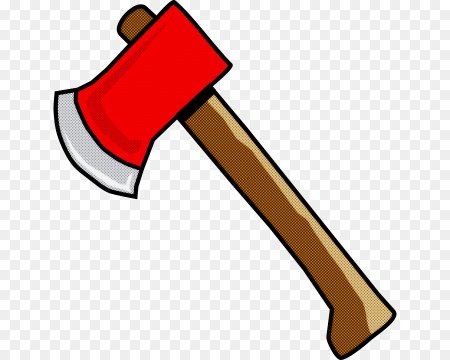 Топор мультяшный