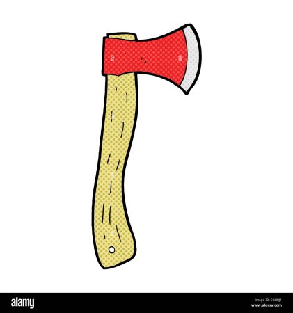 Топор картина для детей