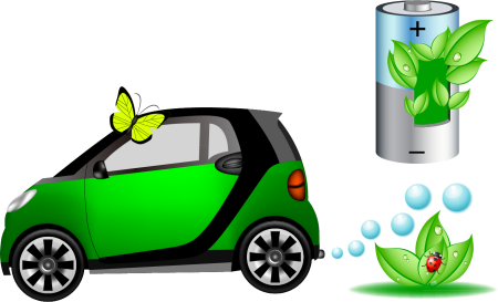 Рисунок экологически чистый автомобиль