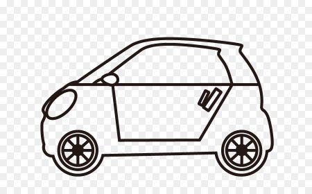 Электромобиль раскраска