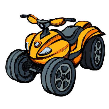 Квадроцикл мультяшный