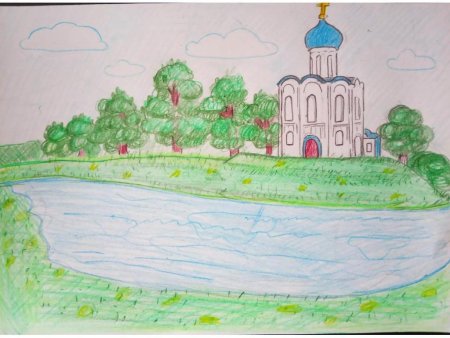 Природа Зауралья рисунок