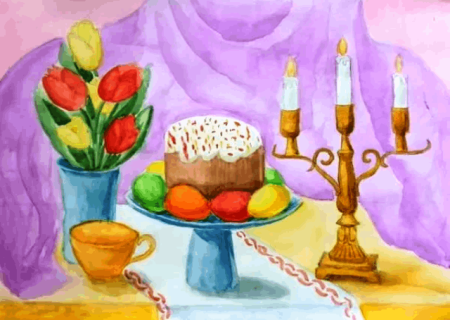 Пасха глазами детей