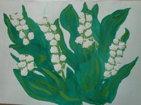 Ландыш рисунок