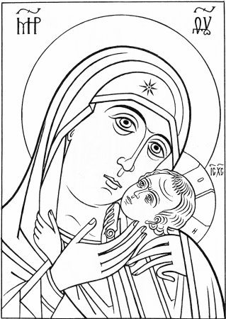 Раскраски для девочек православные