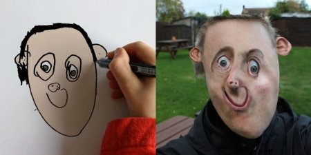 Смешные рисунки детей в реальности