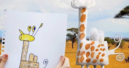 Ожившие детские рисунки