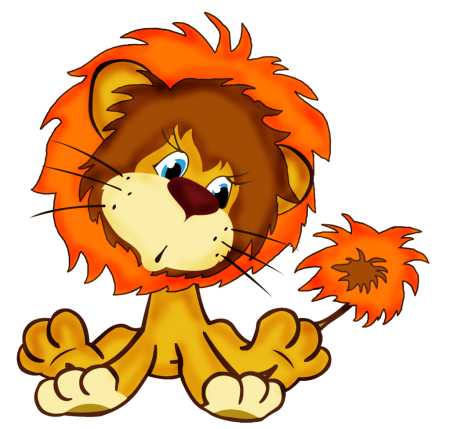 Вышивка крестом Львенок