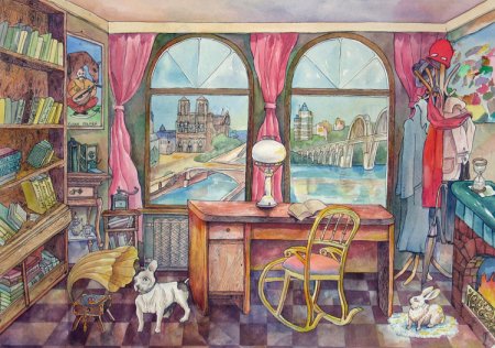 Композиция на тему интерьер