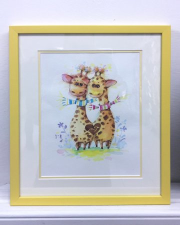 Паспарту детских рисунков