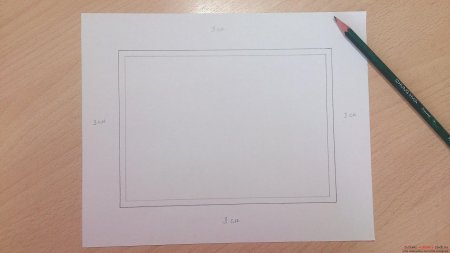 Размеры паспарту для а4