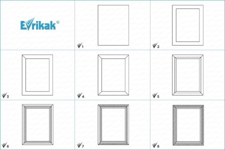 Как сделать рамку для рисунка