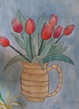 Рисуем с детьми ко Дню матери